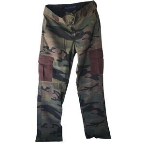 Dickies Flex Camo Cargo Slim Straight Army Skate Y2K Pants Mens 40 x 30
